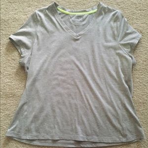 Gray Active Tee